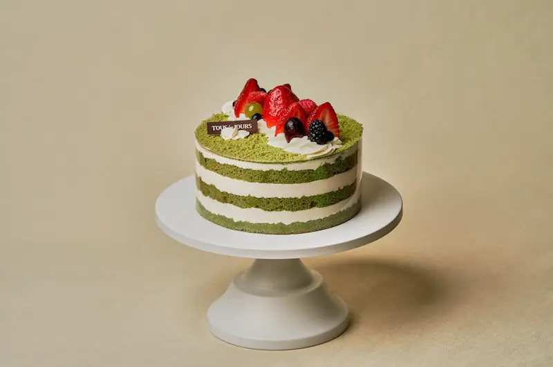 Green Tea Cloud Cake